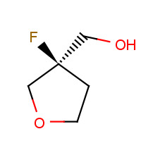 1123787-01-8 [(3R)-3-fluorooxolan-3-yl]methanol chemical structure