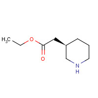 188883-57-0 ethyl 2-[(3R)-piperidin-3-yl]acetate chemical structure