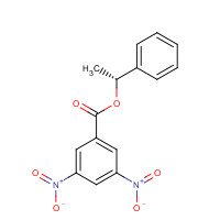 3205-33-2 [(1R)-1-phenylethyl] 3,5-dinitrobenzoate chemical structure