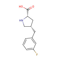 688007-58-1 (2S,4S)-4-[(3-fluorophenyl)methyl]pyrrolidine-2-carboxylic acid chemical structure
