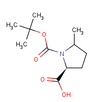 374929-20-1 (2S)-5-methyl-1-[(2-methylpropan-2-yl)oxycarbonyl]pyrrolidine-2-carboxylic acid chemical structure