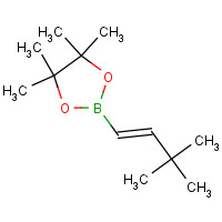 157945-83-0 2-[(E)-3,3-dimethylbut-1-enyl]-4,4,5,5-tetramethyl-1,3,2-dioxaborolane chemical structure