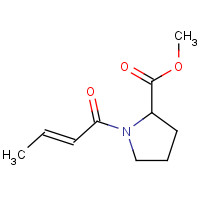480440-16-2 methyl 1-[(E)-but-2-enoyl]pyrrolidine-2-carboxylate chemical structure