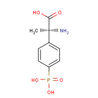 201608-25-5 (2S)-2-amino-2-(4-phosphonophenyl)propanoic acid chemical structure