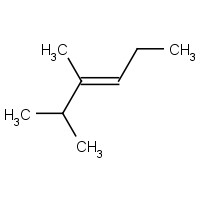 7145-23-5 (E)-2,3-dimethylhex-3-ene chemical structure