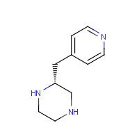 1217441-90-1 (2R)-2-(pyridin-4-ylmethyl)piperazine chemical structure