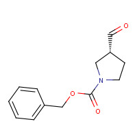 1212062-74-2 benzyl (3R)-3-formylpyrrolidine-1-carboxylate chemical structure