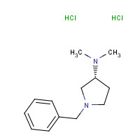 1235058-59-9 (3R)-1-benzyl-N,N-dimethylpyrrolidin-3-amine;dihydrochloride chemical structure