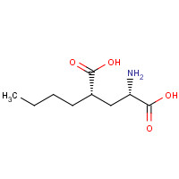 14344-45-7 (2S,4S)-2-amino-4-butylpentanedioic acid chemical structure