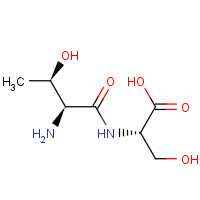 61043-86-5 (2S)-2-[[(2S,3R)-2-amino-3-hydroxybutanoyl]amino]-3-hydroxypropanoic acid chemical structure