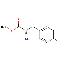 113850-77-4 methyl (2S)-2-amino-3-(4-iodophenyl)propanoate chemical structure