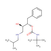 1263280-57-4 [(2S,3R)-3-hydroxy-4-(2-methylpropylamino)-1-phenylbutan-2-yl] N-tert-butylcarbamate chemical structure