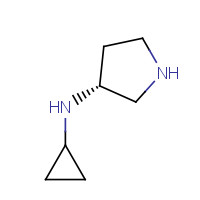577776-80-8 (3R)-N-cyclopropylpyrrolidin-3-amine chemical structure