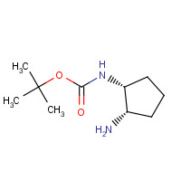 721395-15-9 tert-butyl N-[(1R,2S)-2-aminocyclopentyl]carbamate chemical structure