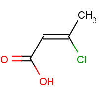 55831-56-6 (Z)-3-chlorobut-2-enoic acid chemical structure