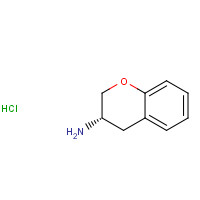 59108-54-2 (3S)-3,4-dihydro-2H-chromen-3-amine;hydrochloride chemical structure