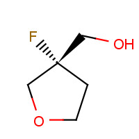1268492-92-7 [(3S)-3-fluorooxolan-3-yl]methanol chemical structure