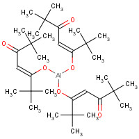 14319-08-5 (Z)-5-bis[[(E)-2,2,6,6-tetramethyl-5-oxohept-3-en-3-yl]oxy]alumanyloxy-2,2,6,6-tetramethylhept-4-en-3-one chemical structure