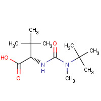 681809-31-4 (2S)-2-[[tert-butyl(methyl)carbamoyl]amino]-3,3-dimethylbutanoic acid chemical structure