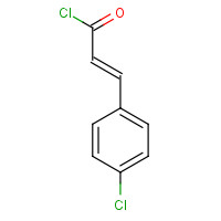 35086-79-4 (E)-3-(4-chlorophenyl)prop-2-enoyl chloride chemical structure