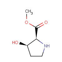 496841-08-8 methyl (2S,3R)-3-hydroxypyrrolidine-2-carboxylate chemical structure