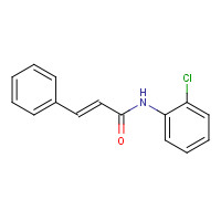 73108-79-9 (E)-N-(2-chlorophenyl)-3-phenylprop-2-enamide chemical structure