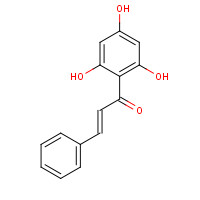 4197-97-1 (E)-3-phenyl-1-(2,4,6-trihydroxyphenyl)prop-2-en-1-one chemical structure