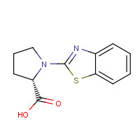 1103819-64-2 (2S)-1-(1,3-benzothiazol-2-yl)pyrrolidine-2-carboxylic acid chemical structure