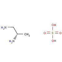 136370-46-2 (2S)-propane-1,2-diamine;sulfuric acid chemical structure