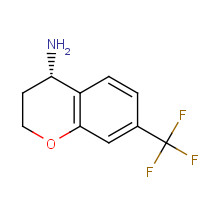 1140496-05-4 (4S)-7-(trifluoromethyl)-3,4-dihydro-2H-chromen-4-amine chemical structure