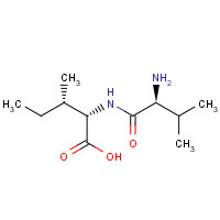 20556-14-3 (2S,3S)-2-[[(2S)-2-amino-3-methylbutanoyl]amino]-3-methylpentanoic acid chemical structure