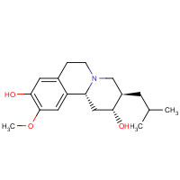 956903-21-2 (2R,3R,11bR)-10-methoxy-3-(2-methylpropyl)-2,3,4,6,7,11b-hexahydro-1H-benzo[a]quinolizine-2,9-diol chemical structure