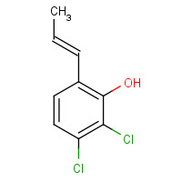 62717-14-0 2,3-dichloro-6-[(E)-prop-1-enyl]phenol chemical structure