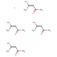 97281-09-9 (E)-4-hydroxypent-3-en-2-one;titanium chemical structure