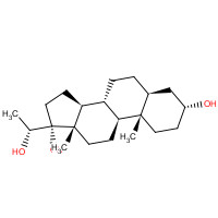 13933-75-0 (3R,5S,8R,9S,10S,13S,14S,17R)-17-[(1R)-1-hydroxyethyl]-10,13-dimethyl-1,2,3,4,5,6,7,8,9,11,12,14,15,16-tetradecahydrocyclopenta[a]phenanthrene-3,17-diol chemical structure