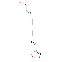 61642-89-5 (2E,8E)-9-(furan-2-yl)nona-2,8-dien-4,6-diyn-1-ol chemical structure
