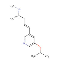 252870-53-4 (E,2S)-N-methyl-5-(5-propan-2-yloxypyridin-3-yl)pent-4-en-2-amine chemical structure
