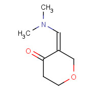 727382-75-4 (3Z)-3-(dimethylaminomethylidene)oxan-4-one chemical structure