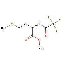 1830-73-5 methyl (2S)-4-methylsulfanyl-2-[(2,2,2-trifluoroacetyl)amino]butanoate chemical structure