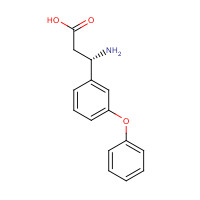 723733-91-3 (3S)-3-amino-3-(3-phenoxyphenyl)propanoic acid chemical structure