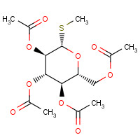 13350-45-3 [(2R,3R,4S,5R,6S)-3,4,5-triacetyloxy-6-methylsulfanyloxan-2-yl]methyl acetate chemical structure