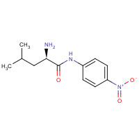 63324-49-2 (2R)-2-amino-4-methyl-N-(4-nitrophenyl)pentanamide chemical structure
