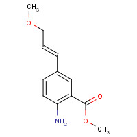 1247093-76-0 methyl 2-amino-5-[(E)-3-methoxyprop-1-enyl]benzoate chemical structure