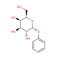 2871-15-0 (2R,3R,4S,5R,6R)-2-(hydroxymethyl)-6-phenoxyoxane-3,4,5-triol chemical structure