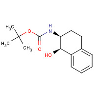 904316-29-6 tert-butyl N-[(1R,2S)-1-hydroxy-1,2,3,4-tetrahydronaphthalen-2-yl]carbamate chemical structure