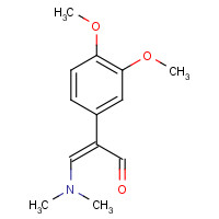 50404-05-2 (Z)-2-(3,4-dimethoxyphenyl)-3-(dimethylamino)prop-2-enal chemical structure