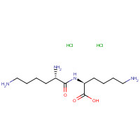 52123-30-5 (2S)-6-amino-2-[[(2S)-2,6-diaminohexanoyl]amino]hexanoic acid;dihydrochloride chemical structure