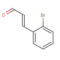 138555-58-5 (E)-3-(2-bromophenyl)prop-2-enal chemical structure