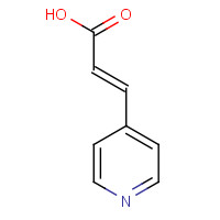84228-93-3 (E)-3-pyridin-4-ylprop-2-enoic acid chemical structure