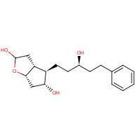 352276-28-9 (3aR,4R,5R,6aS)-4-[(3R)-3-hydroxy-5-phenylpentyl]-3,3a,4,5,6,6a-hexahydro-2H-cyclopenta[b]furan-2,5-diol chemical structure